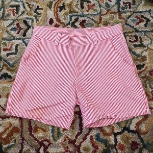 American Apparel SeerSucker Bermuda Shorts Size 27
